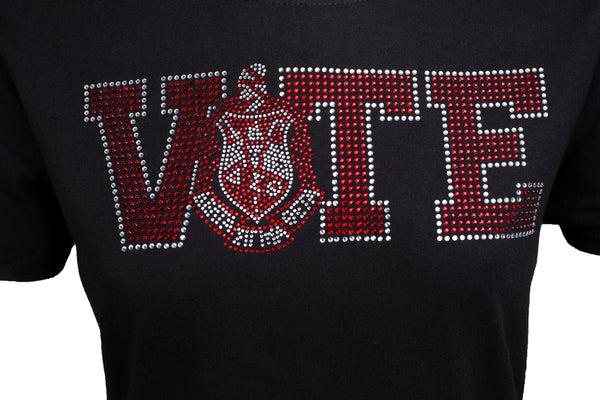 Delta Sigma Theta Bling Vote T-shirt