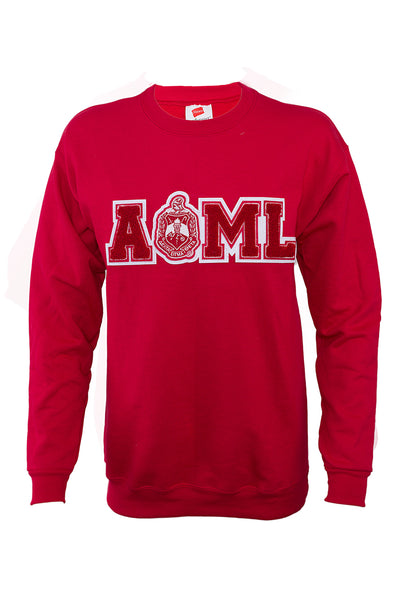 Delta All of My Love Sweatshirts with Old School chenille design