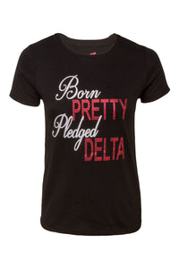 Delta Sigma Theta Born Pretty T-shirt