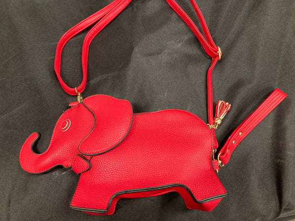 Red Elephant Purse