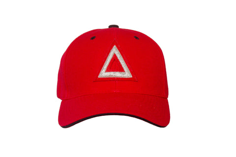 Delta Red Hat with Bullion Patch